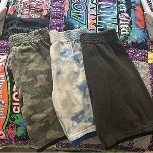 Garanimals Kids Shorts Set - Camouflage, Tie-Dye, Black